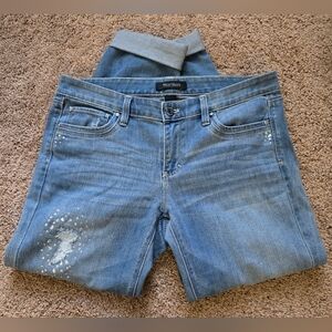 White House Black Market Girlfriend Jeans, Size 6